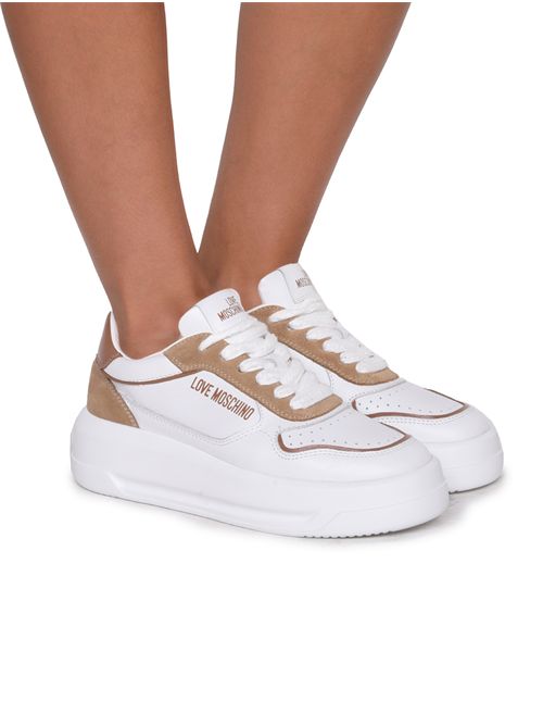 Sneakers, donna, logate. MOSCHINO LOVE | JA15515G0M IAO10B